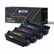 Kompatibilní náhrada za Multipack (4) Tonery CMYK (Azurová/Purpurová/Žlutá/Černá) Kompatibilní s HP Color LaserJet Canon i-Sensys, imageCLASS - Nahrazuje 508X (CF361X) / CRG-040H (0459C001)